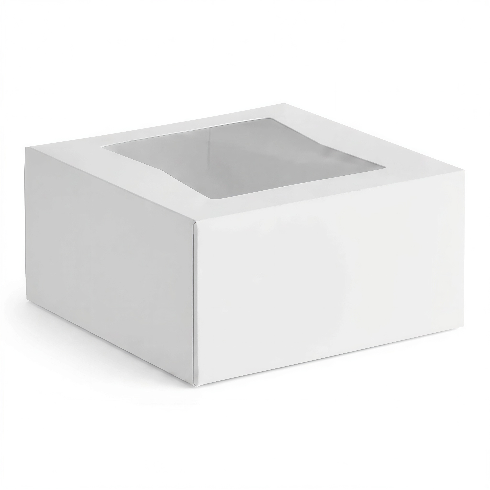 White Window Bakery Box